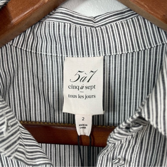 Cinq a Sept NWT Kelly Mini Shirtdress - Picture 6 of 9